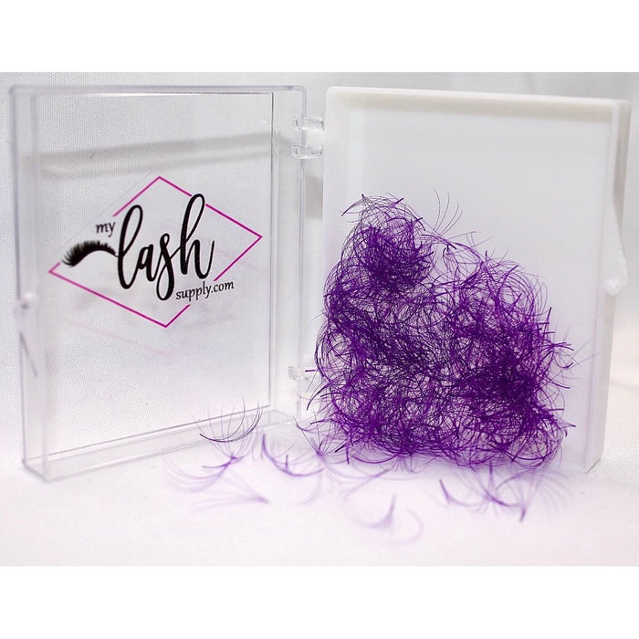 My Lash Supply - My Lash Supply - 6D Purple Pre-made Fans