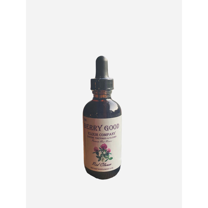 The Berry Good Elixir Co - Red clover 2oz.