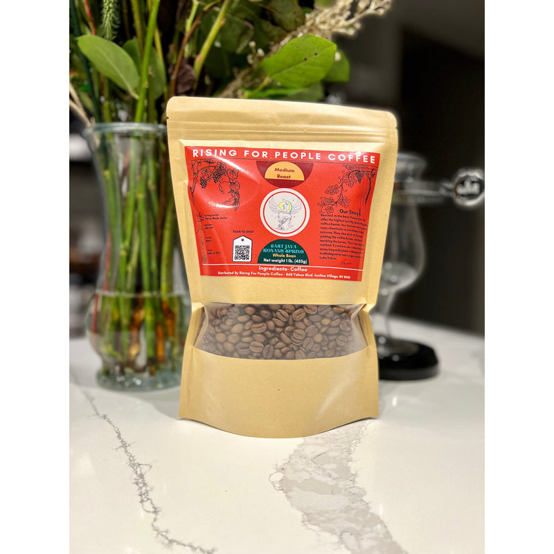 Rising For People Coffee Co. East Java Konang Springs Natural Coffee