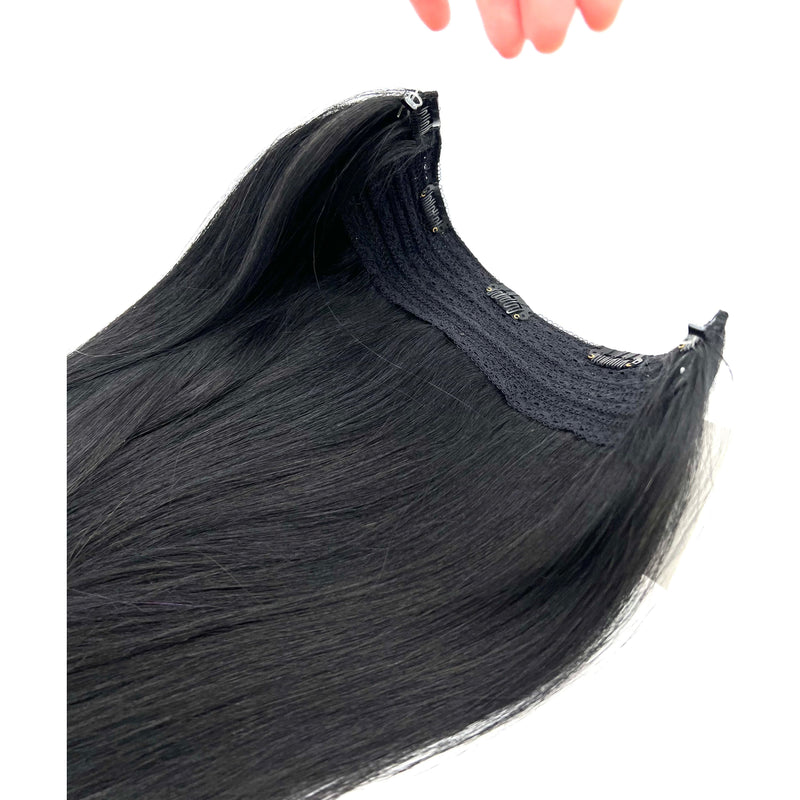 VIP Extensions VIP BandX Halo / Silky Straight 18" with Clip HALO EXTENSIONS