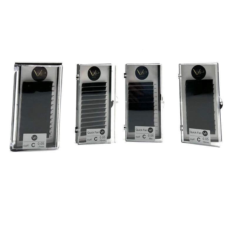 VIP Extensions VIP Quick Fan Lash Extensions - 12 lines 0.05 C Curl Lashes Extensions