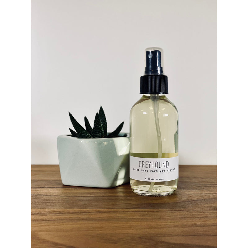 handmade. la conner Linen & Room Spray - Sweary - Greyhound