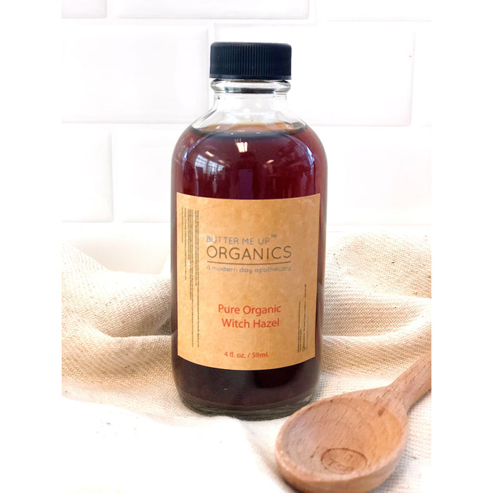 Organic Witch Hazel / Organic Facial Toner / Blemishes / Acne / Neutralizer