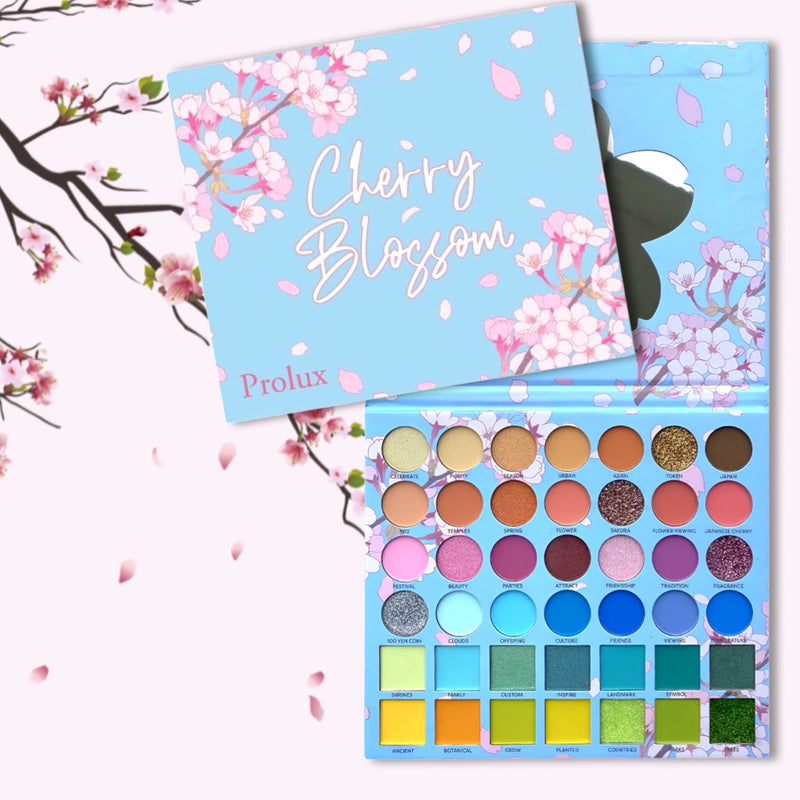 Prolux Cosmetics Cherry Blossom Eyeshadow Palette Eyeshadow Palette