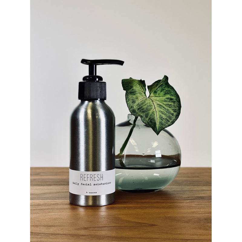 handmade. la conner Refresh - Daily Facial Moisturizer - Aluminum Skincare