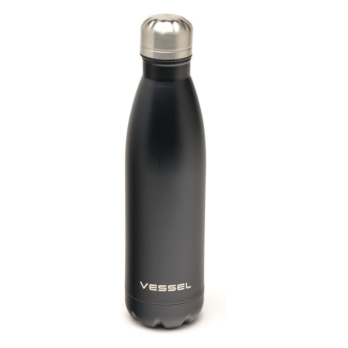 Shopbobbys Premius Vessel Vacuum Insulated Stainless Steel Hydration Flask Bottle, 17 Ounce