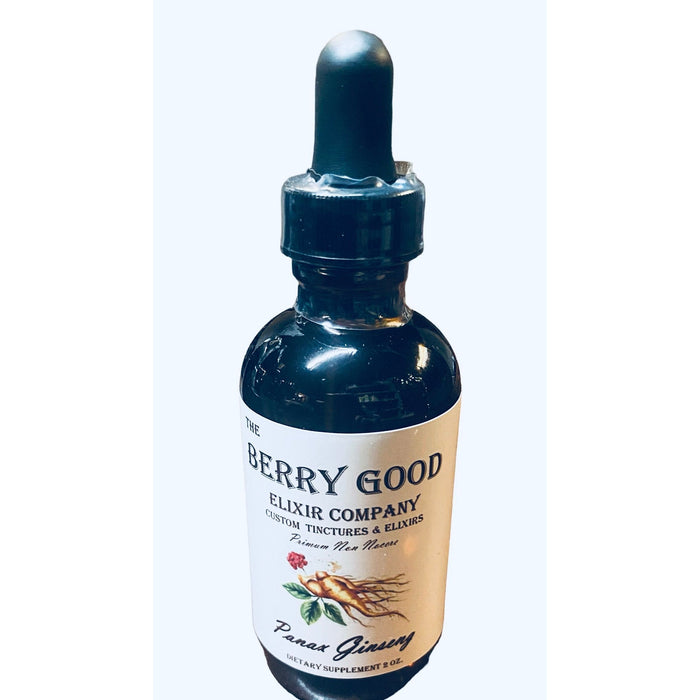 The Berry Good Elixir Co - Panax Ginseng Red Ginseng 2oz.