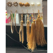 Mill's Beauty Supply Fashion Tassel Earring Sets