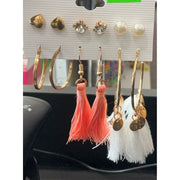 Mill's Beauty Supply Fashion Tassel Earring Sets