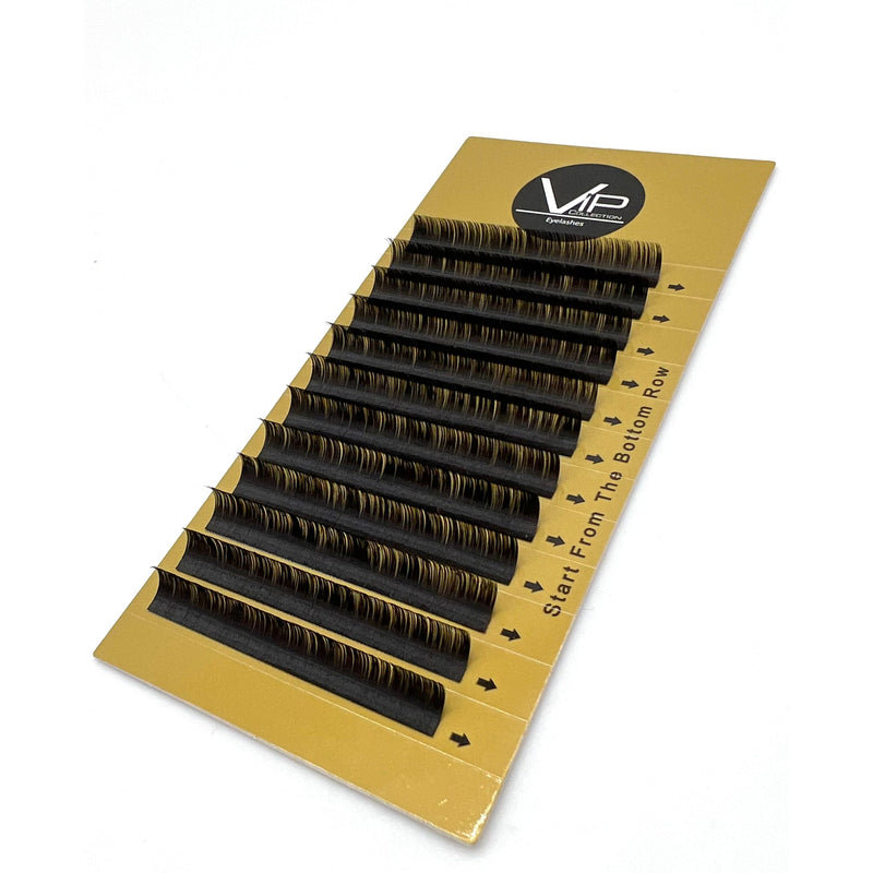 VIP Extensions Faux Mink Lash Extension 12 Lines D Curl 0.05 mm Lashes Extensions