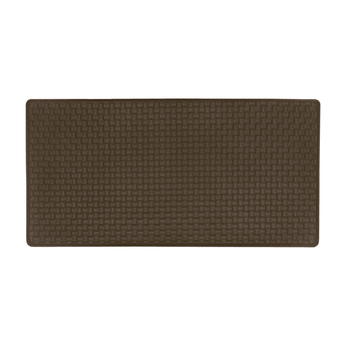 Achim Woven-Embossed Faux-Leather Anti-Fatigue Mat, 20x39 Inches