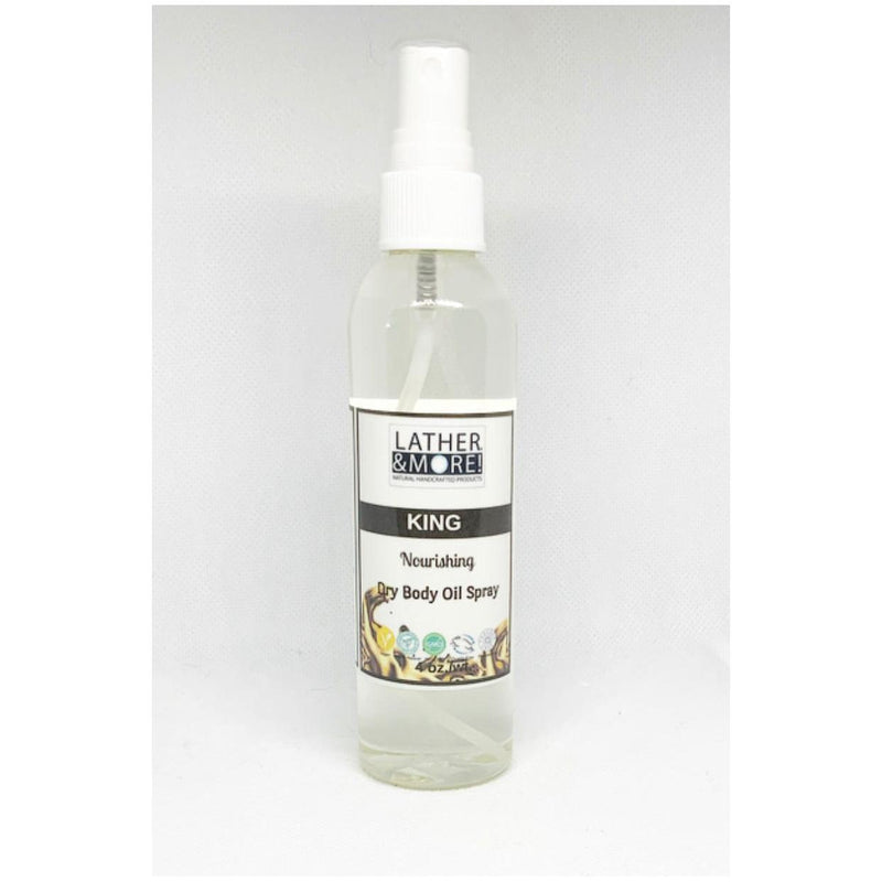 Lather and More! KING Dry Body Oil Body Oil