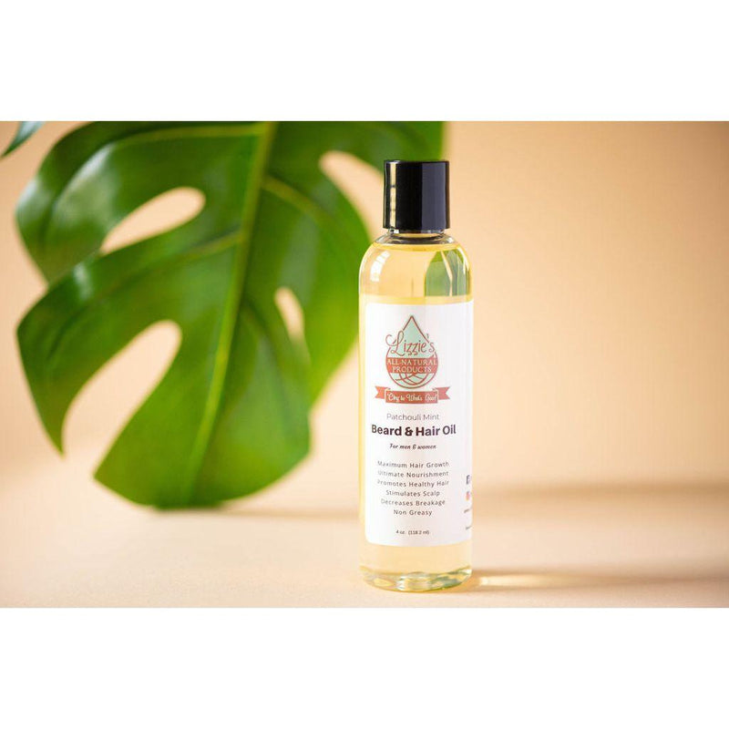 Lizzie's All-natural Products Beard & Hair Oil
