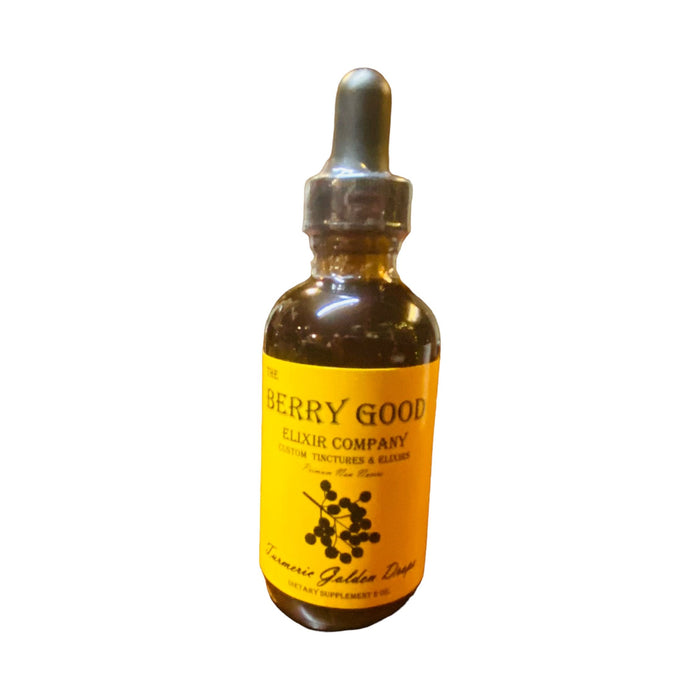 The Berry Good Elixir Co - Turmeric Golden Drops 2oz.