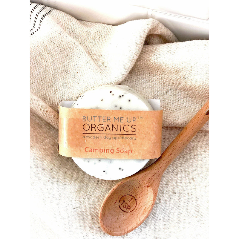Butter Me Up Organics Organic Camping Soap / Bug Repellant / Shampoo Bar / All Over Bar Soap