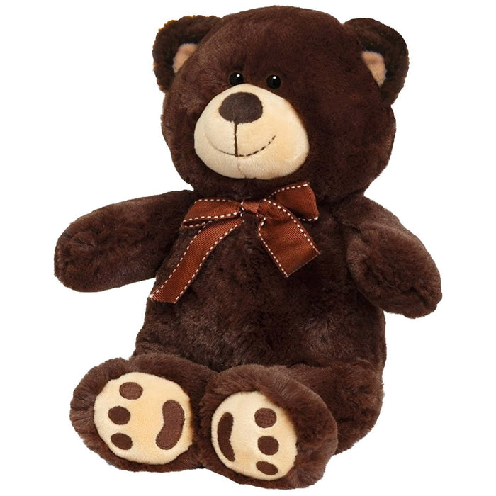 Shopbobbys Joon Mini Teddy Bear, Dark Brown, 13 Inches