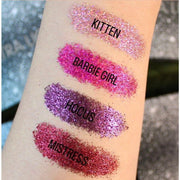 Prolux Cosmetics Ultra Light Pressed Glitter Palette glitter