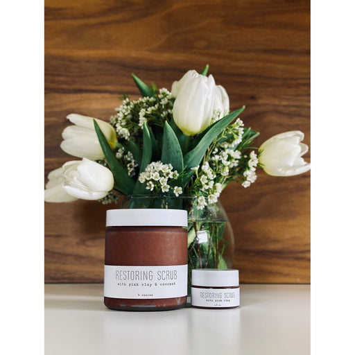 handmade. la conner Restoring Scrub Skincare