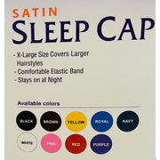 VIP Extensions Qfitt  X-Large Satin Sleep Cap Hair Accessories