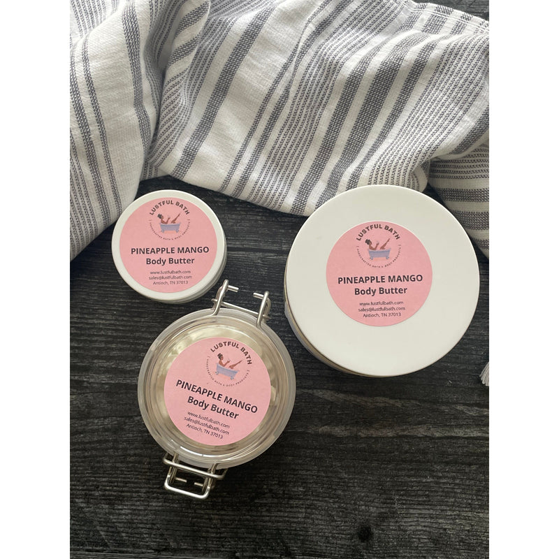Lustful Bath, LLC PINEAPPLE MANGO BODY BUTTER Butters