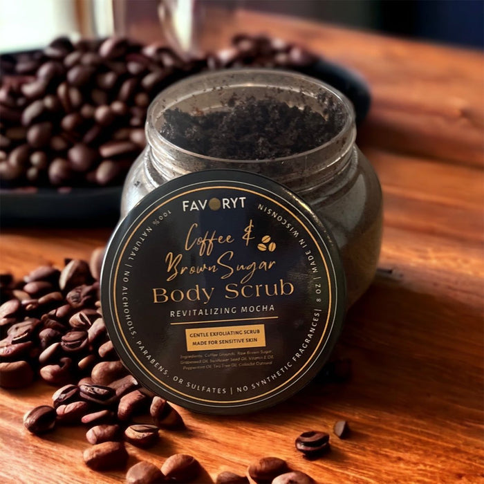 FAVORYT Coffee x Brown Sugar Body & Face Scrub