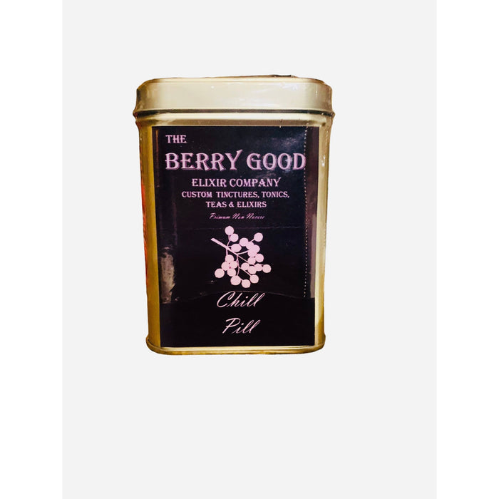 the berry good elixir company  - Chill Pill Herbal Infusion 2oz - 4oz.