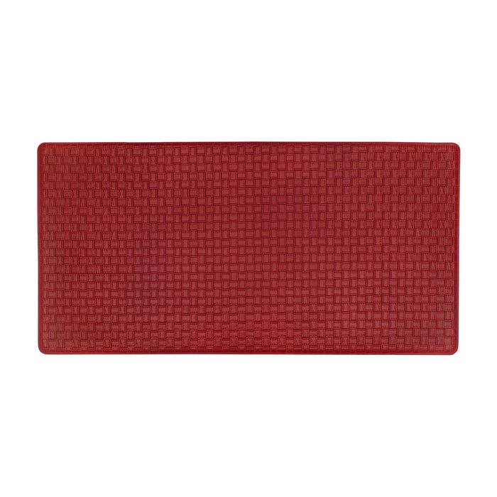 Achim Woven-Embossed Faux-Leather Anti-Fatigue Mat, 20x39 Inches