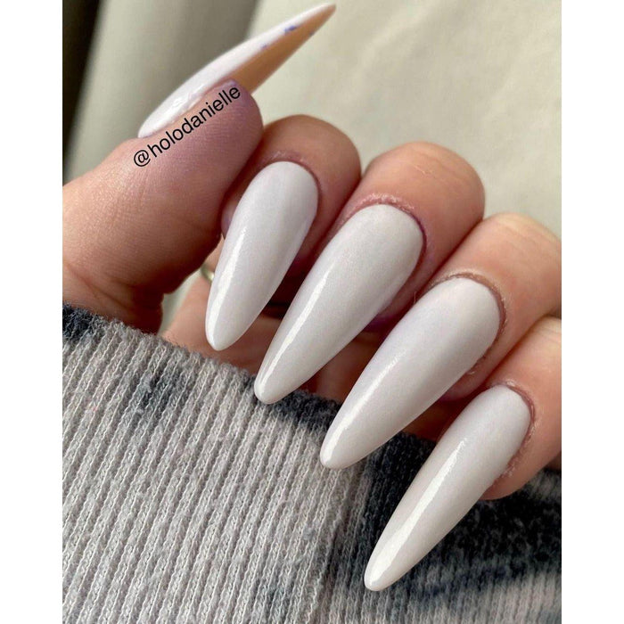 Twinkled T - Gel Extension Tips - Stiletto ♥︎ Cream ♥︎ Long