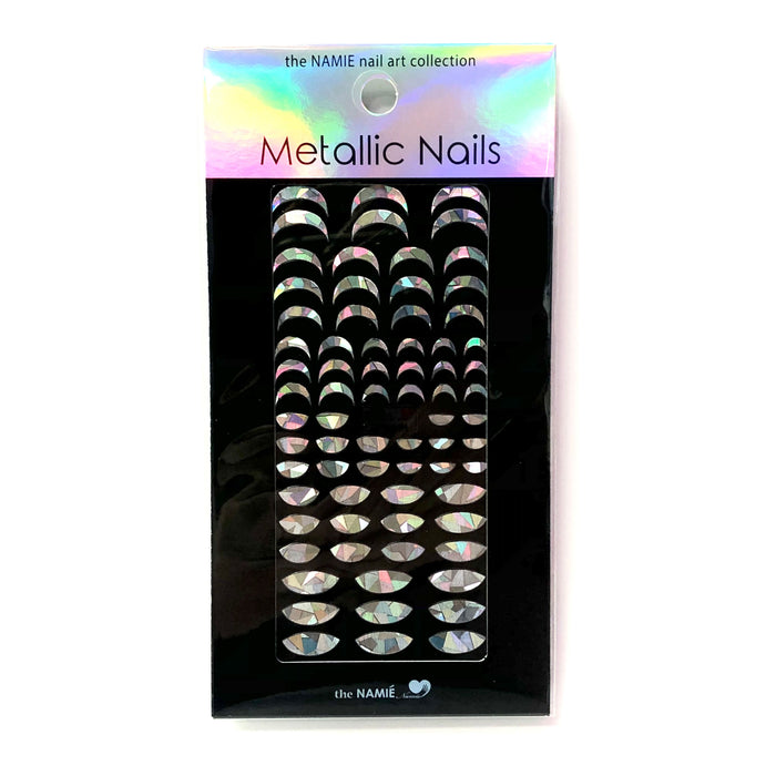 Sylphkiss - Metallic Nail Stickers - Msilver-004