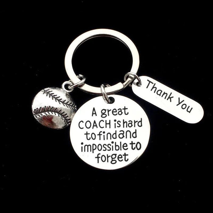 A Great Coach Keychain