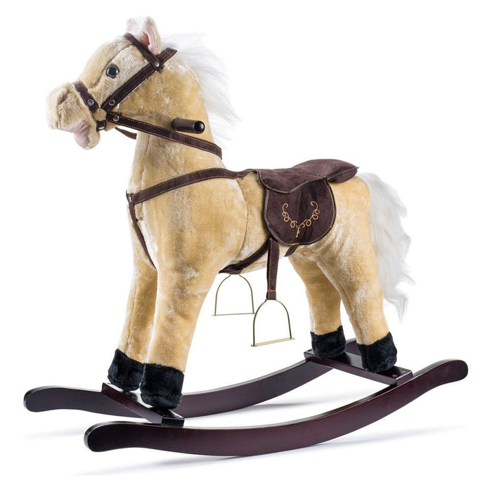 Shopbobbys Joon Rocking Horse Pony, Beige