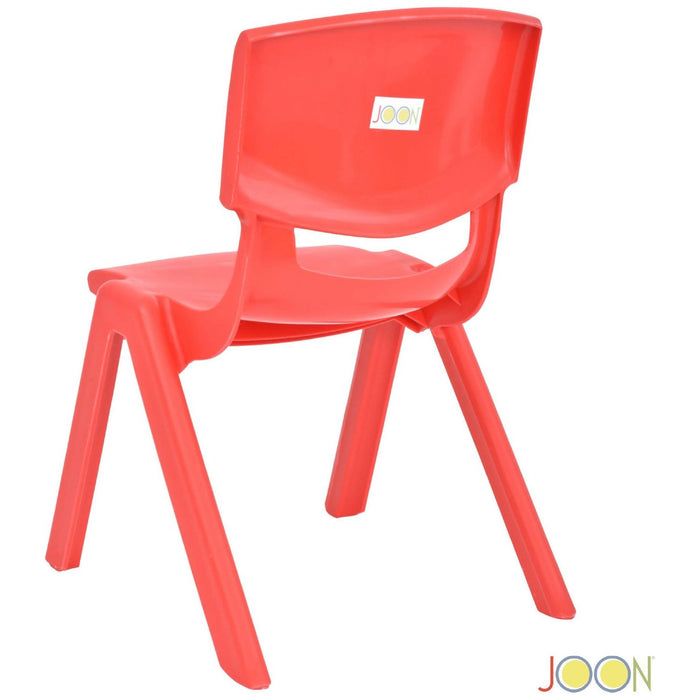 Shopbobbys Joon Stackable Plastic Kids Learning Chairs, 20.5X12.75X11 Inches, 2-Pack