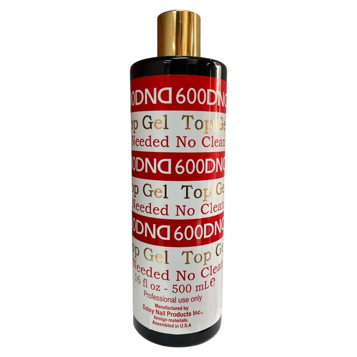  DND Top Coat 600 No Cleanse - 16oz 