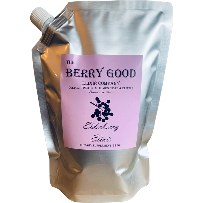 The Berry Good Elixir Co - Refill Elderberry 32oz.