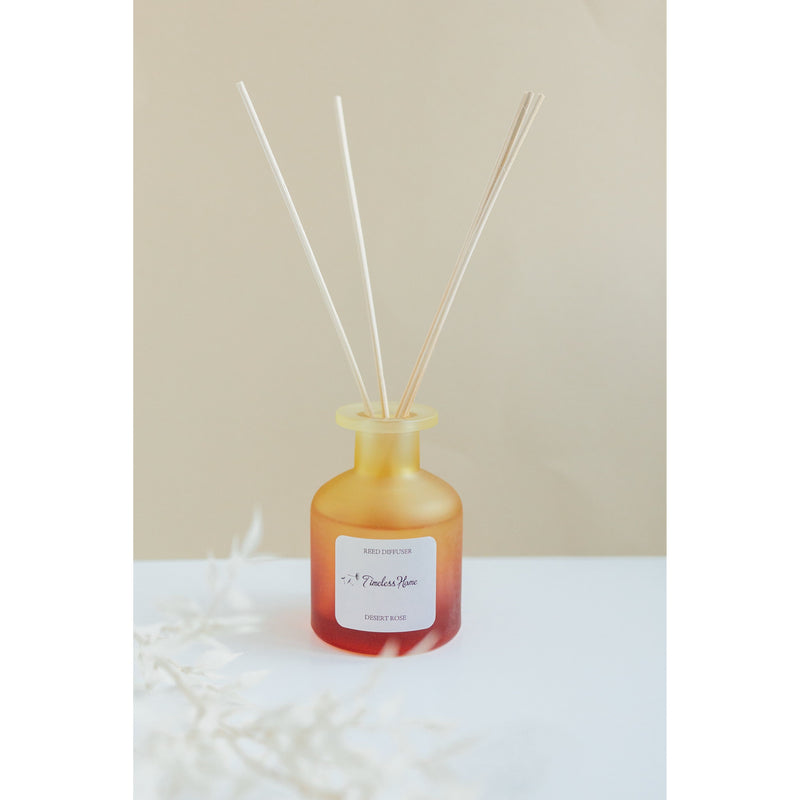 Timeless Organics Skin Care Reed Diffuser - Desert Rose Gray
