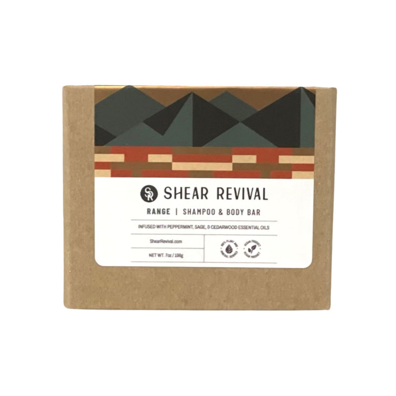 SHEAR REVIVAL Range Shampoo + Body Bar
