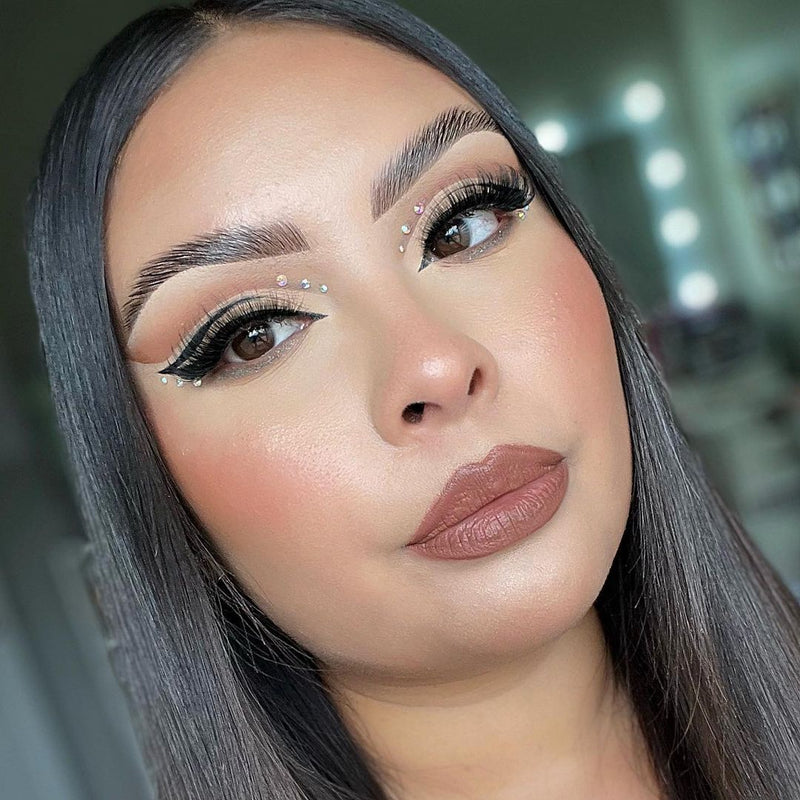 Pink Purée Luna Strip Lashes