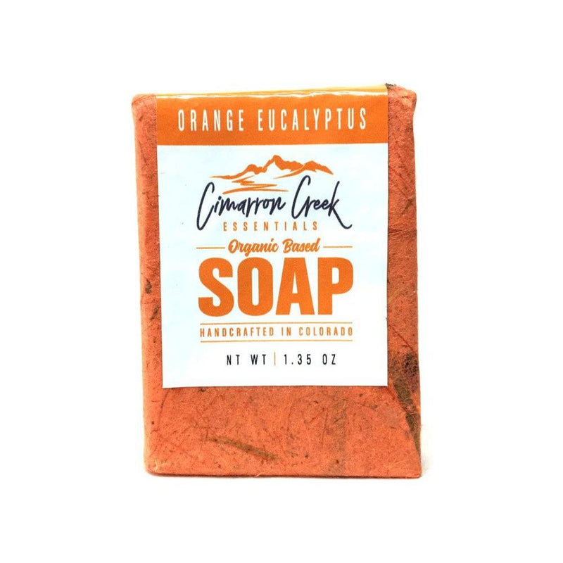 Cimarron Creek Essentials Orange Eucalyptus Organic Bar Soap 5.4oz Bath & Body