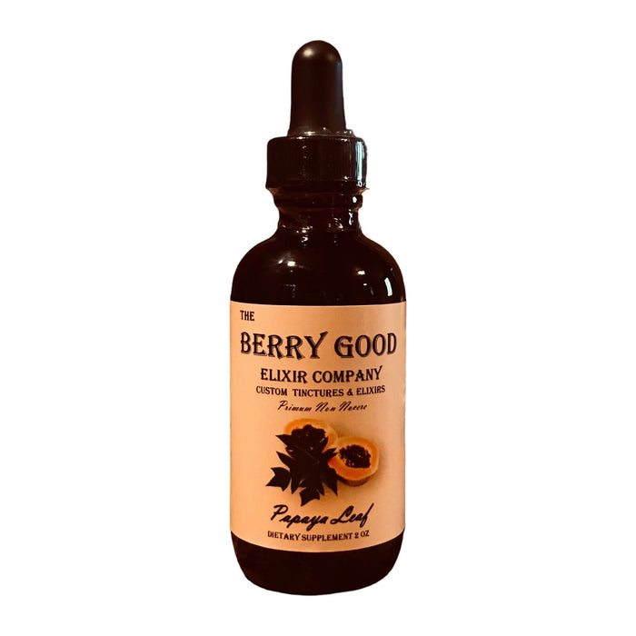 The Berry Good Elixir Co - Papaya Leaf 2oz.