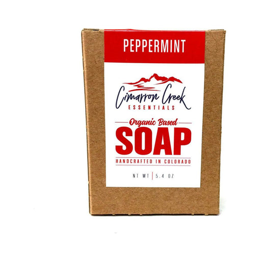Cimarron Creek Essentials Peppermint Organic Bar Soap 5.4oz Bath & Body