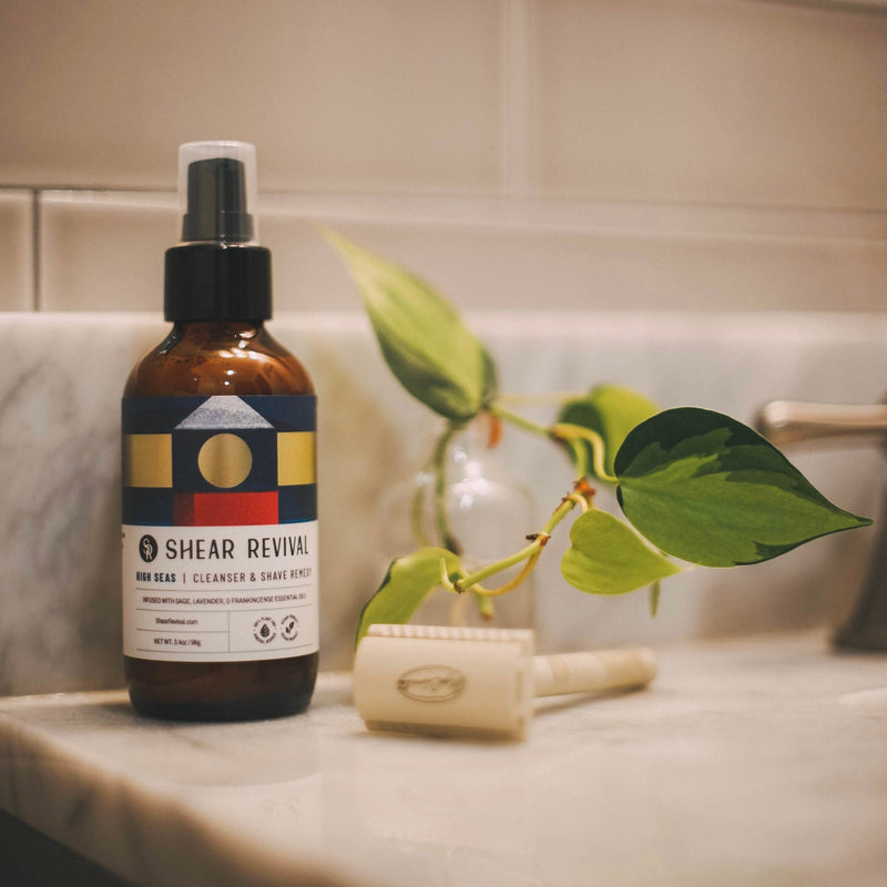 SHEAR REVIVAL High Seas Cleanser + Shave Remedy