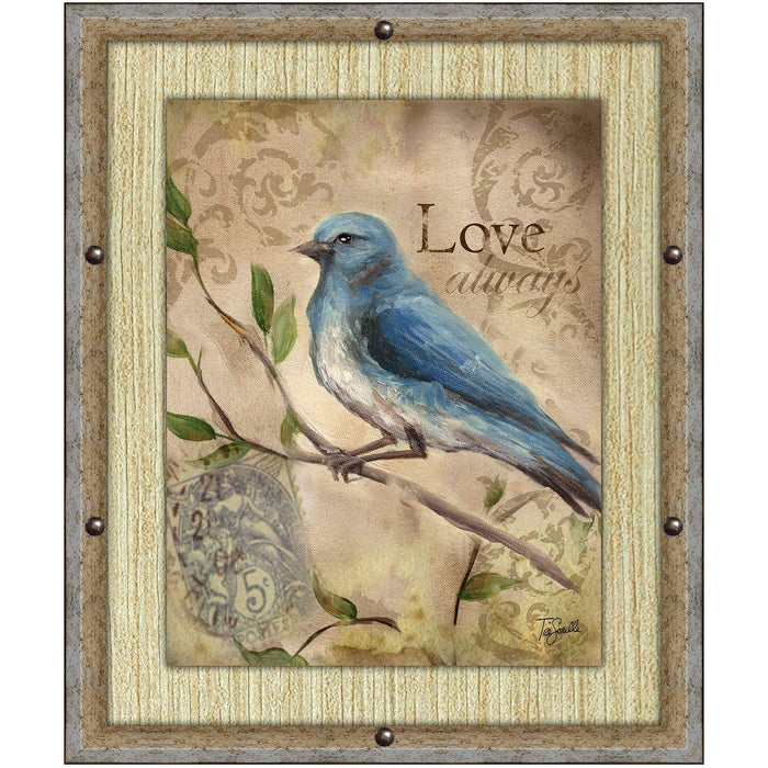 Shopbobbys Premius Love Always Framed Wall Art With Buttons, 11X13 Inches