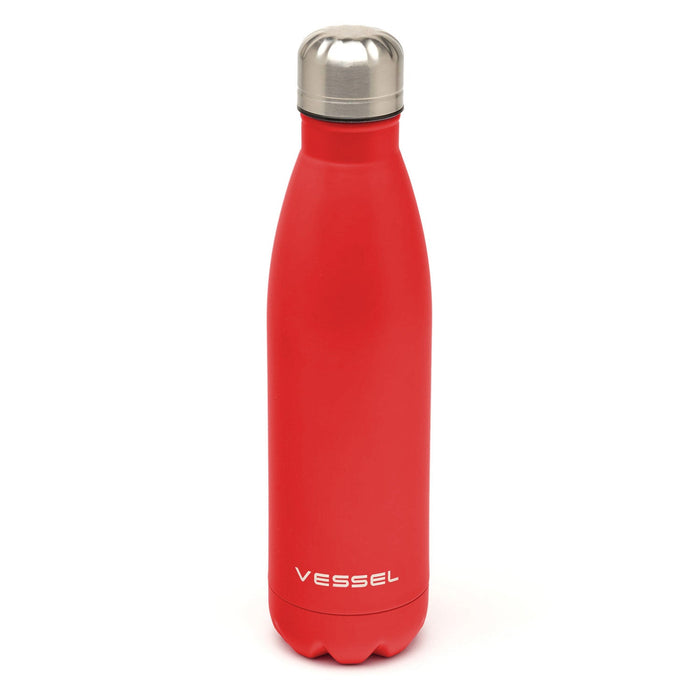 Shopbobbys Premius Vessel Vacuum Insulated Stainless Steel Hydration Flask Bottle, 17 Ounce