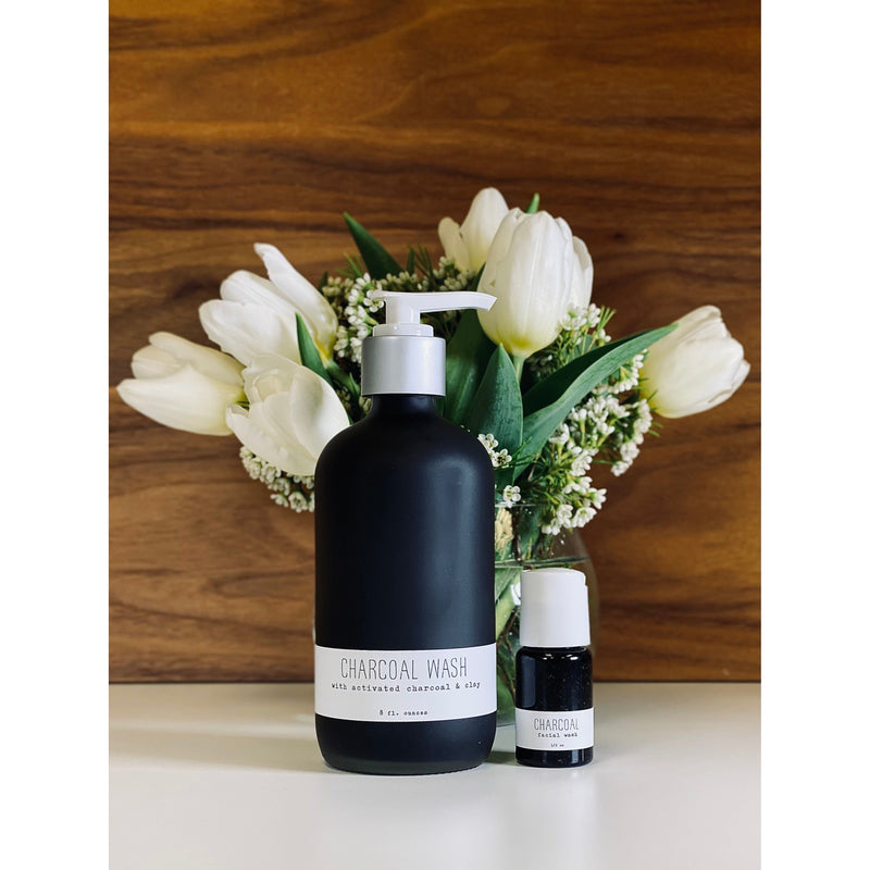 handmade. la conner Charcoal Wash Skincare