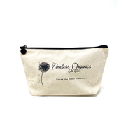 Timeless Organics Skin Care Canvas Travel Bag