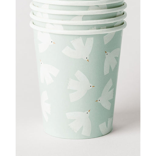 Be A Heart Holy Spirit Dove Paper Cups Disposable Tableware