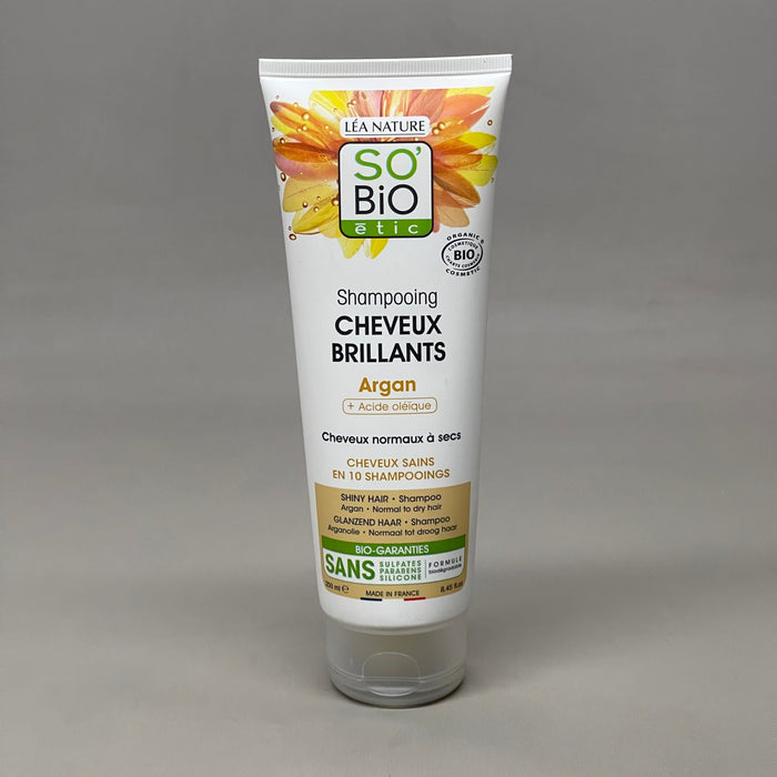 Paywut - So Bio Etic Shampooing Cheveux Brilliants Argan Shiny Hair Shampoo 8.45 Fl Oz (New)