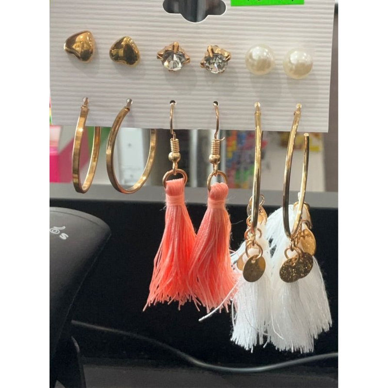 Mill's Beauty Supply Fashion Tassel Earring Sets