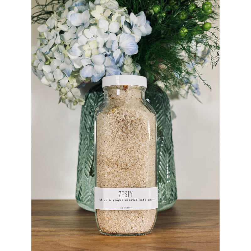 handmade. la conner Bath Salts - Zesty Bath Salts