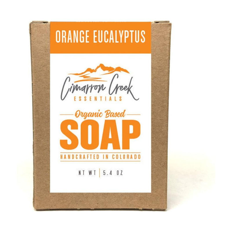 Cimarron Creek Essentials Orange Eucalyptus Organic Bar Soap 5.4oz Bath & Body